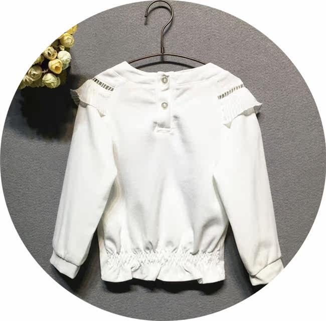 Chemise fille à manche longue en coton - Ref 2085927 Image 13