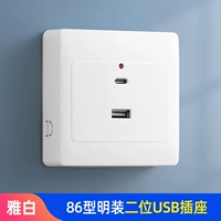 【Yabaiming 2-порт】 Type-C+USB Dual Plug