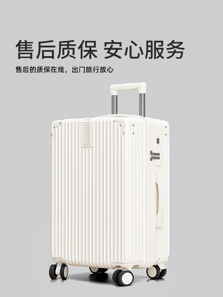 2025 New Model Suitcase Trolley Case for Women 20-Inch 24-Inch for Men, Small, Sturdy, Durable, Thickened, Travel Password Lock