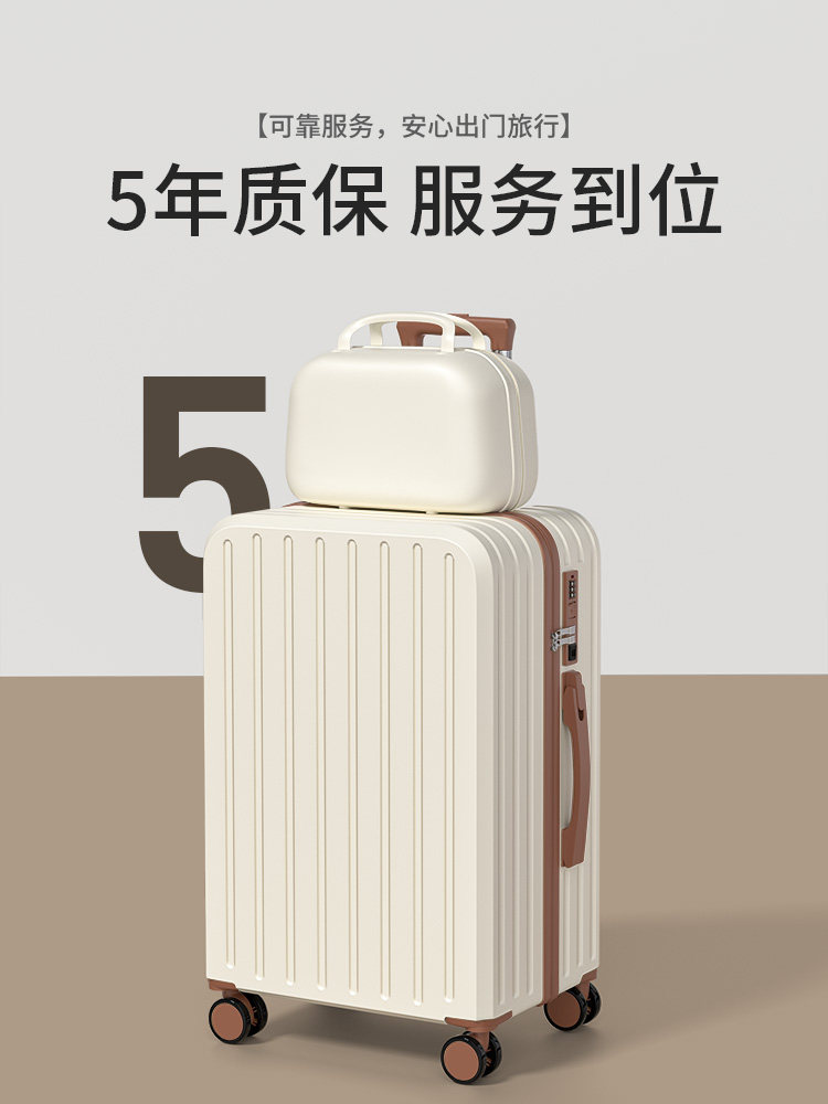 Luggage Suitcase Trolley Case for Women 2025 New Model 20inch Carry-On Travel Trolley Password Box Sturdy and Durable Thickened