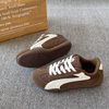 Racing Shoes/Couple's Brown Moral Training Shoes, Unisex, 2026 Spring New Model, Mesh Breathable Sports Casual Shoes
