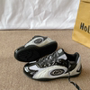Racing Shoes/Retro Black and Silver German Training Shoes, Unisex, 2026 Spring New Model, Thin-Soled Mesh Breathable Sneakers