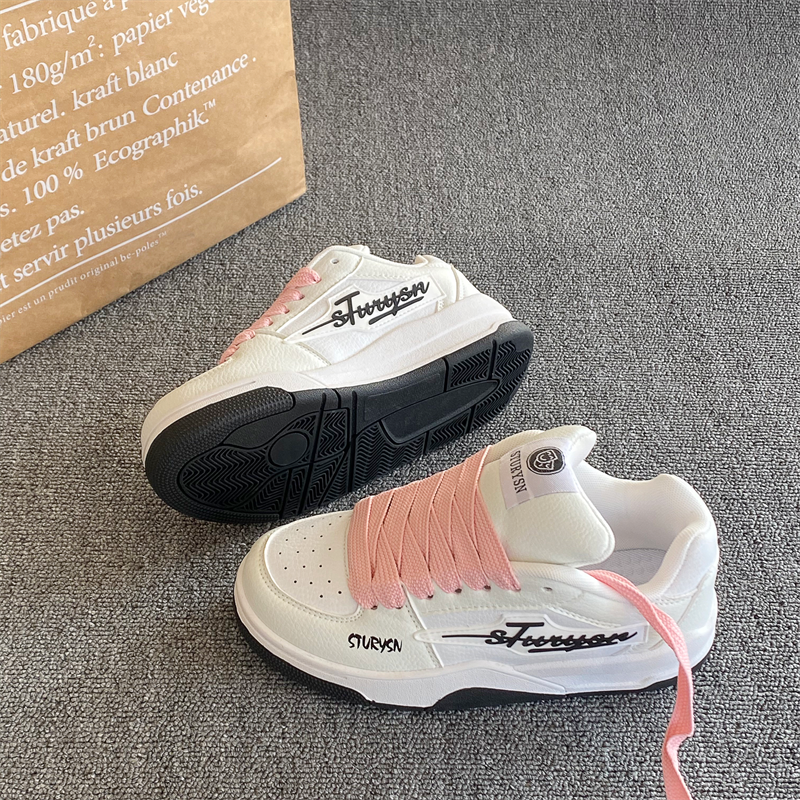 Original Niche White Sneakers for Women ins Trendy 2026 Spring New Student Versatile Sports Casual Board Shoes