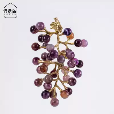 Light luxury fruit plate decoration Modern living room desktop dining table coffee table model room New house high-end home decoration craft gift decoration