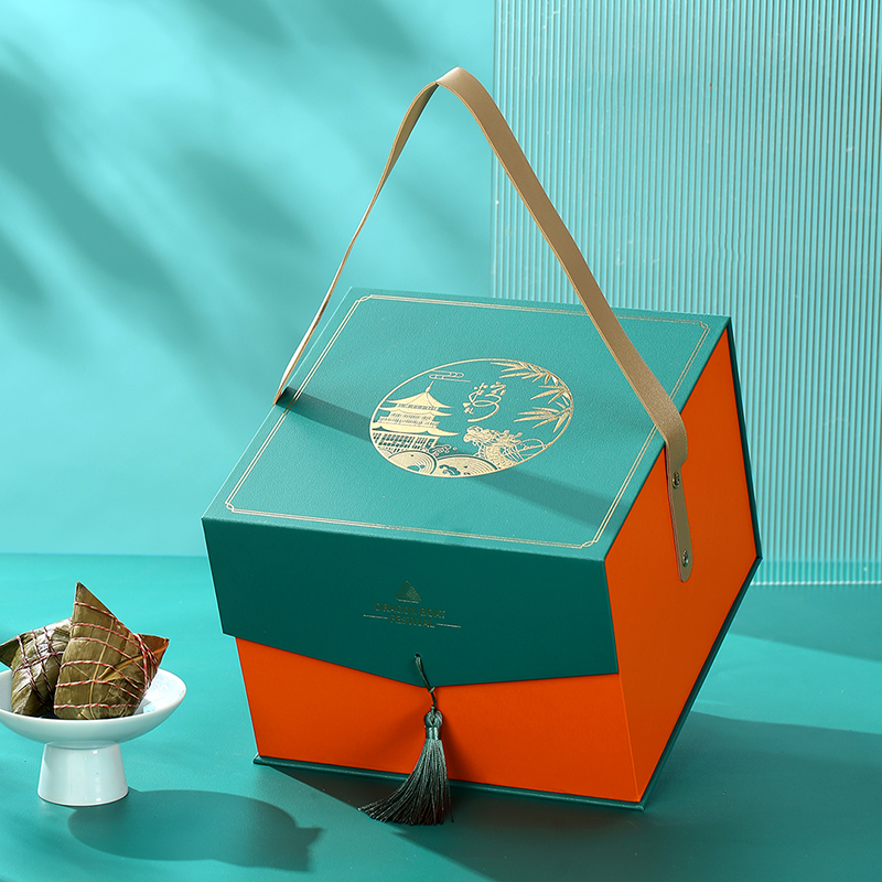 Zhazi packaging box Dragon Boat Festival portable creative gift good hotel universal Dragon Boat Festival gift box custom high-end spot