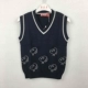 Mã bị hỏng giải phóng mặt bằng Snoopy đích thực CUHK bé trai áo len áo vest dệt kim V-cổ hoang dã ban đầu 349 thực tế - Áo ghi lê