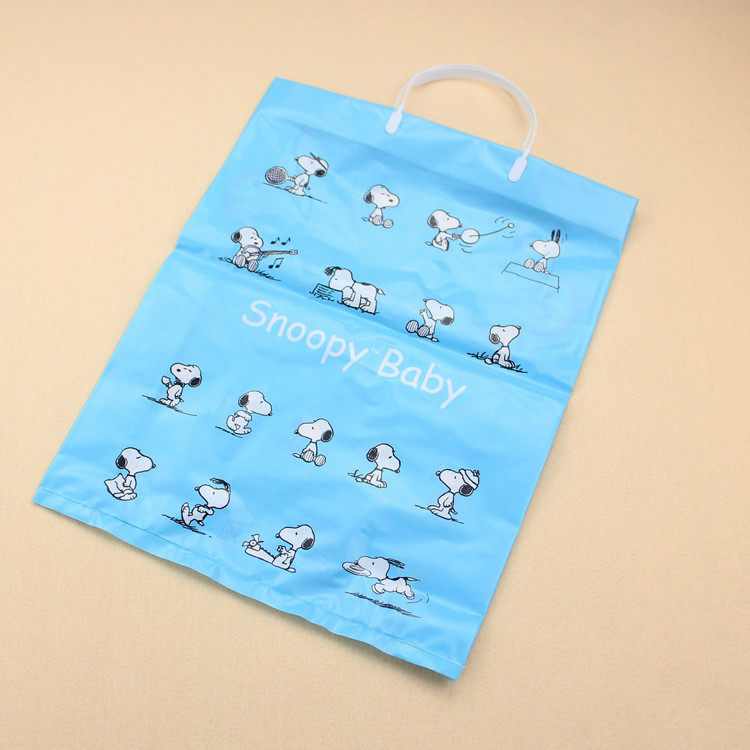 2017 Spring New Arrivals ELLE Snoopy Counter Children's Clothing Snoopy Plastic Bag Medium and Large - Taobao