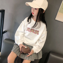 2021 winter clothes plus velvet children's vests bear girls spring and autumn vests foreign style Winnie bear baby coat fashionable