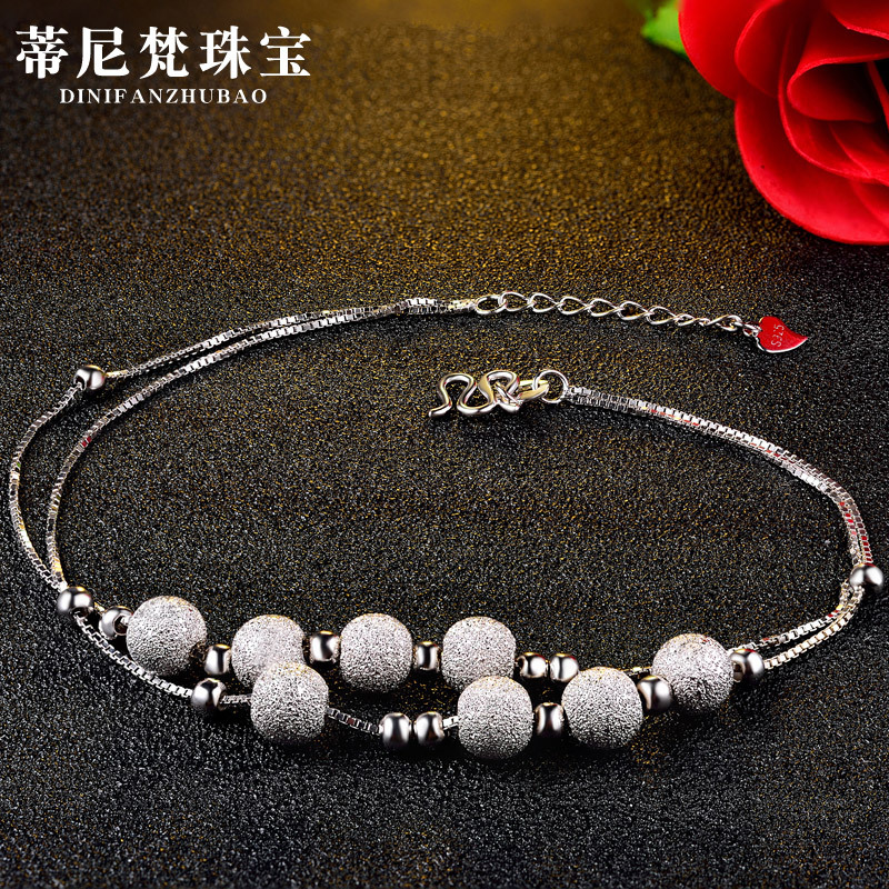 Bracelet de cheville Femme OTHER   en Argenterie - Ref 3104708 Image 1