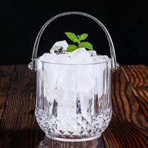 PC ice bucket ice grain bucket bar KTV plastic wine ice buckets beer acrylic European style Cape wine bucket