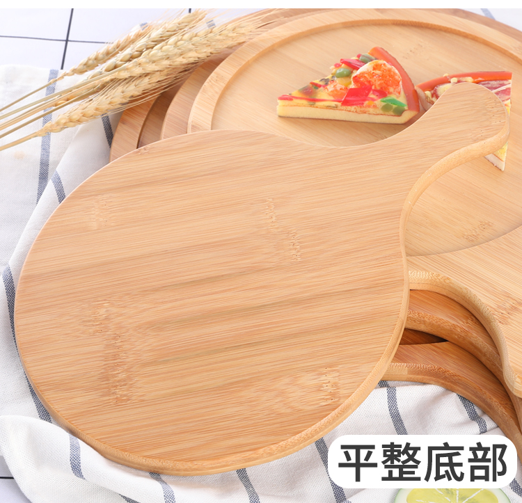 Tre Pizza Board Gỗ Pallet Pizza Western Cut Pizza Pie Gỗ Tròn Bánh Steak Steakboard khay gỗ đựng bánh
