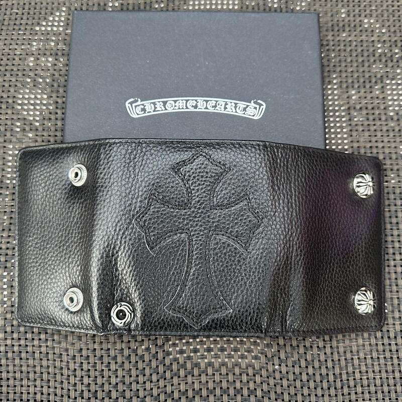 Ch Cross Wallet, High Aesthetic Value, 70% off Card Slots, Genuine Leather, Hot-Selling in Japan, Korea, Europe and America, Export Product