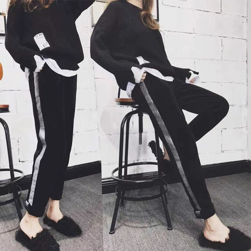 Модные демисезонные штаны для беременных, осенние