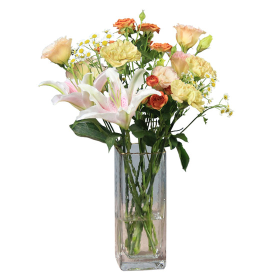 Youyou Xiansen Mini Mixed Bouquet Monthly Flowers One Flower a Week Home Flower Arrangement Express Delivery Flowers Every Week in the City