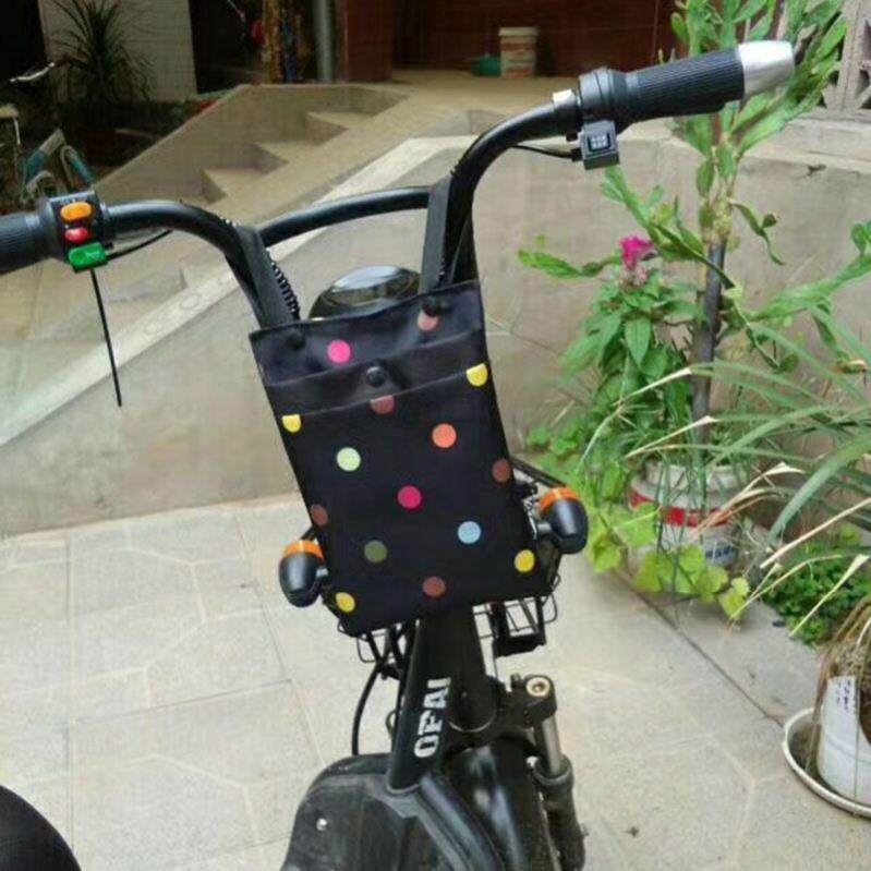 Motorcycle storage box hanging pocket family car hanging storage bag convenient mobile phone bag head bag net pocket summer tram