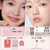 Румяна, хайлайтер, #43, #01