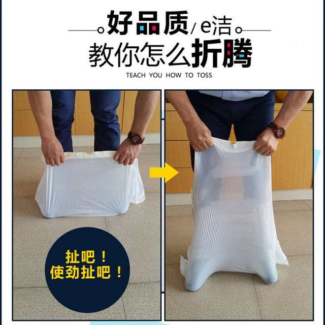 ຖົງຂີ້ເຫຍື້ອແມວ cat litter box poop picking artifact cat litter bag disposable large cat poop bag shovel-free plastic bag cat