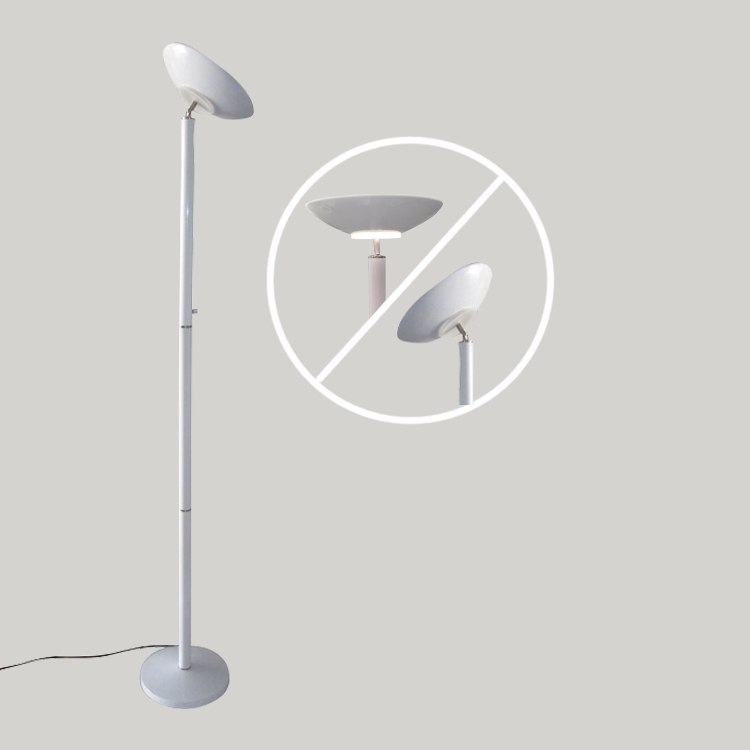Halogen Living Room Floor Lamp, Minimalist Led Iron Art Floor Lamp, Reflector Floor Lamp, Training Room Standing Lamp