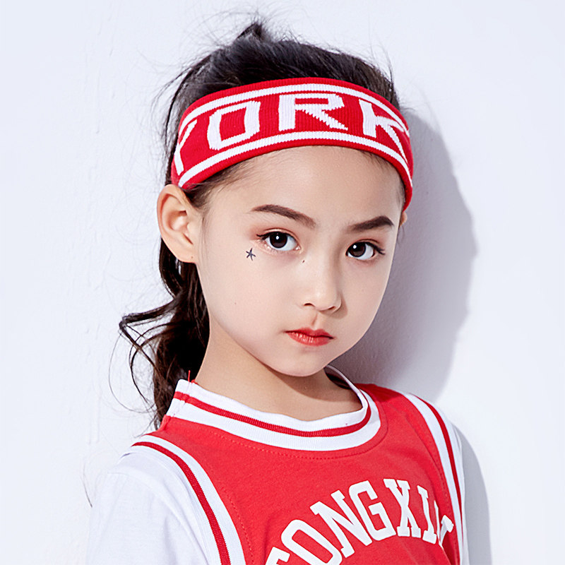 New Japan-ROK child hip hop street dance male and female child wool thread needle loom with personality children's sports hair band-Taobao