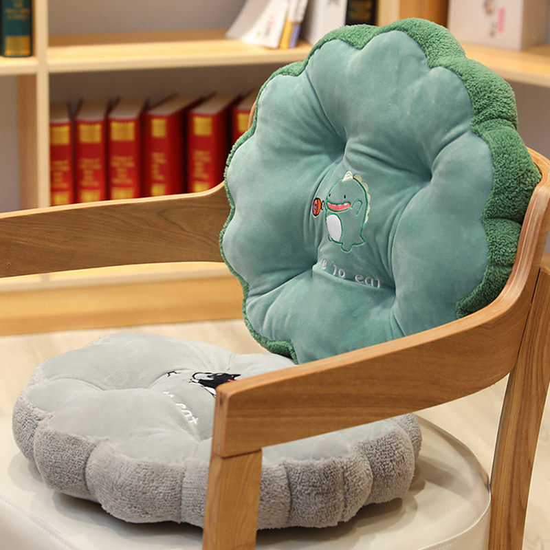 Cartoon cushion female student classroom stool cushion office sedentary chair cushion ass cushion soft thickened tatami mat