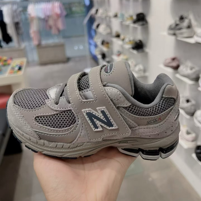 Nb2002R Kidsren's Shoes for Boys and Girls, Large, Medium and Small Kidsren's Casual Sports Shoes, Velcro Slip-On Running Shoes for Students