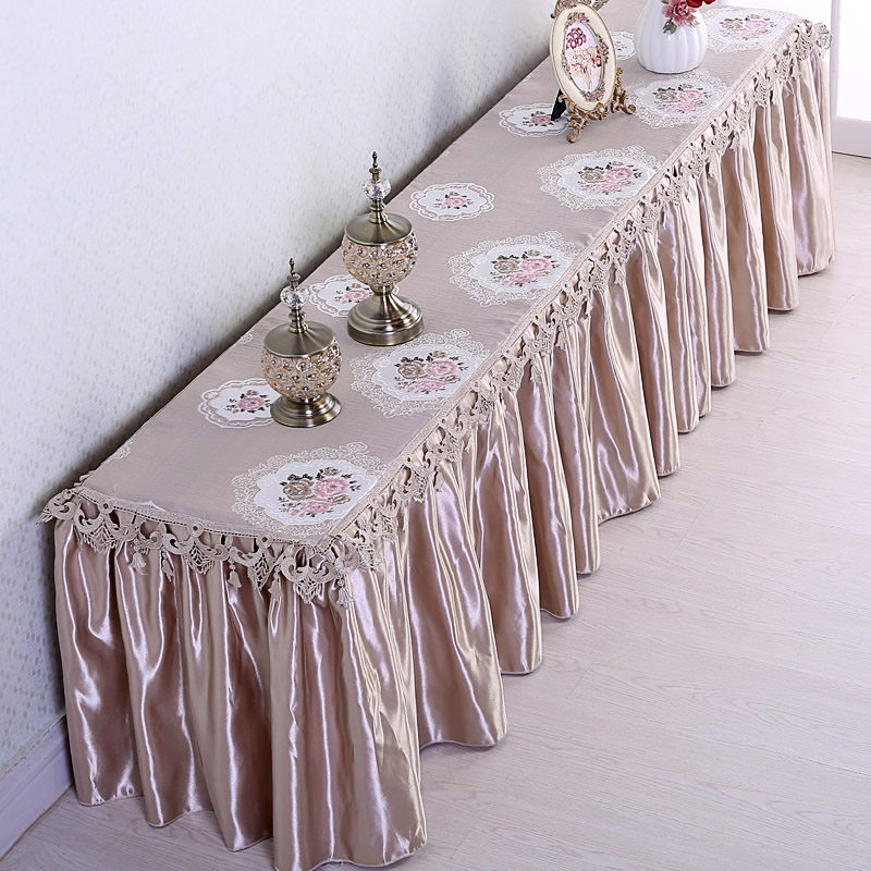 Eurostyle TV cabinet cover cloth table cloth art rectangular tea table living room dust cover table cloth cover towels table cushion shoes cabinet cloth