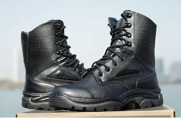 Bottes militaires pour homme - amortissement - Ref 1402565 Image 16