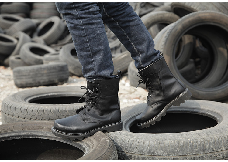 Bottes militaires pour homme - choc - Ref 1402562 Image 20