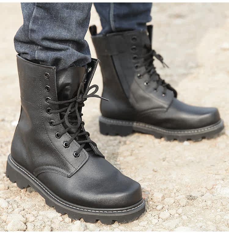 Bottes militaires pour homme - choc - Ref 1402562 Image 15