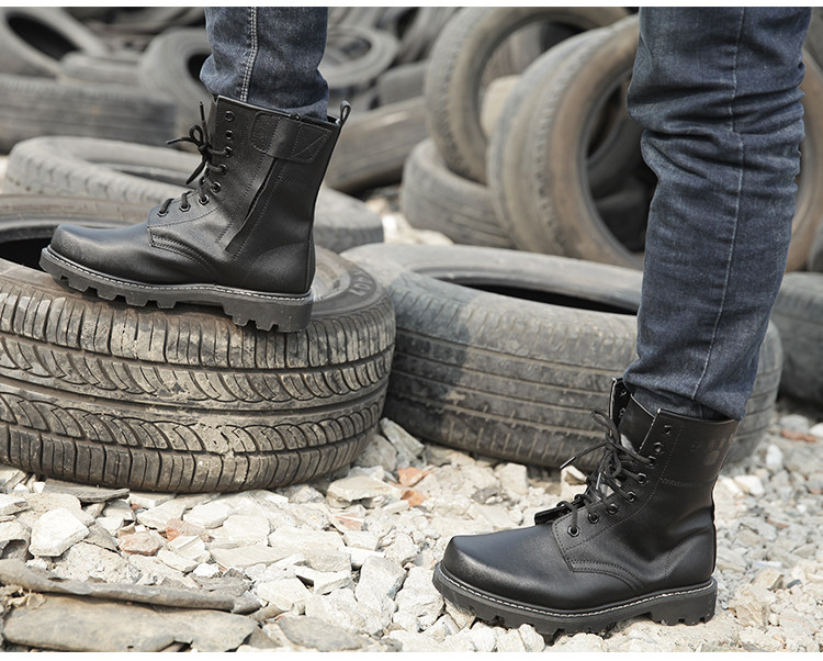 Bottes militaires pour homme - choc - Ref 1402562 Image 18