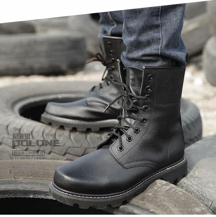 Bottes militaires pour homme - choc - Ref 1402562 Image 12