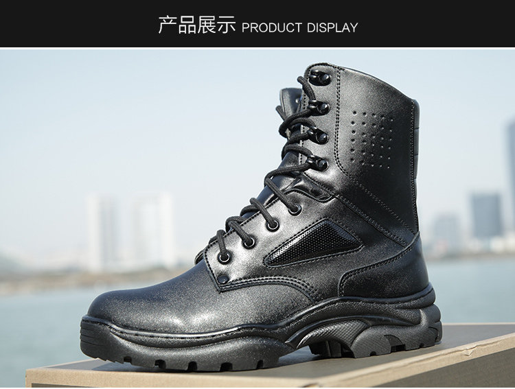 Bottes militaires pour homme - amortissement - Ref 1402565 Image 14