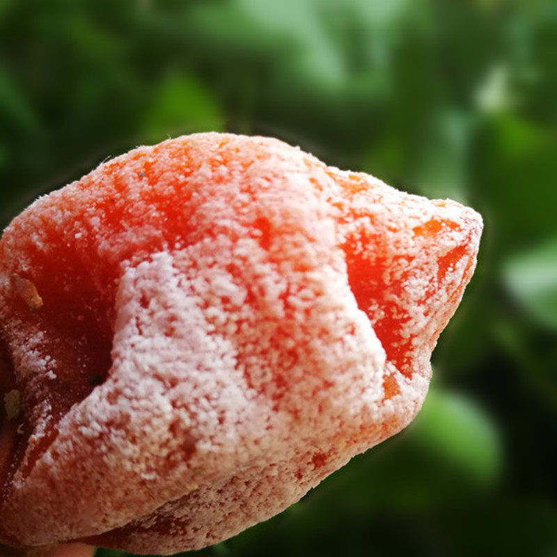 Persimmon Cake Shaanxi Fuping Tomatoes Pie Small Package 5 Jin Farmhouse Homemade Cream Drops of Dried Persimmon Dried Persimmon