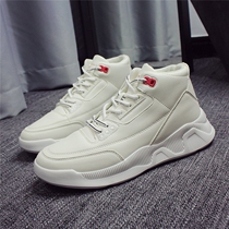 Million high-top shoes 2019 new high-top shoes mens thick-soled height-increasing sneakers high waist plus casual shoes sen
