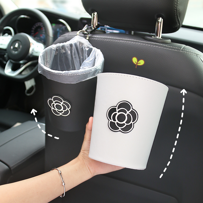 Vehicular bin front seat rear car in rear car with creative co-pilot Hanging containing net red vehicle Bucket Woman-Taobao