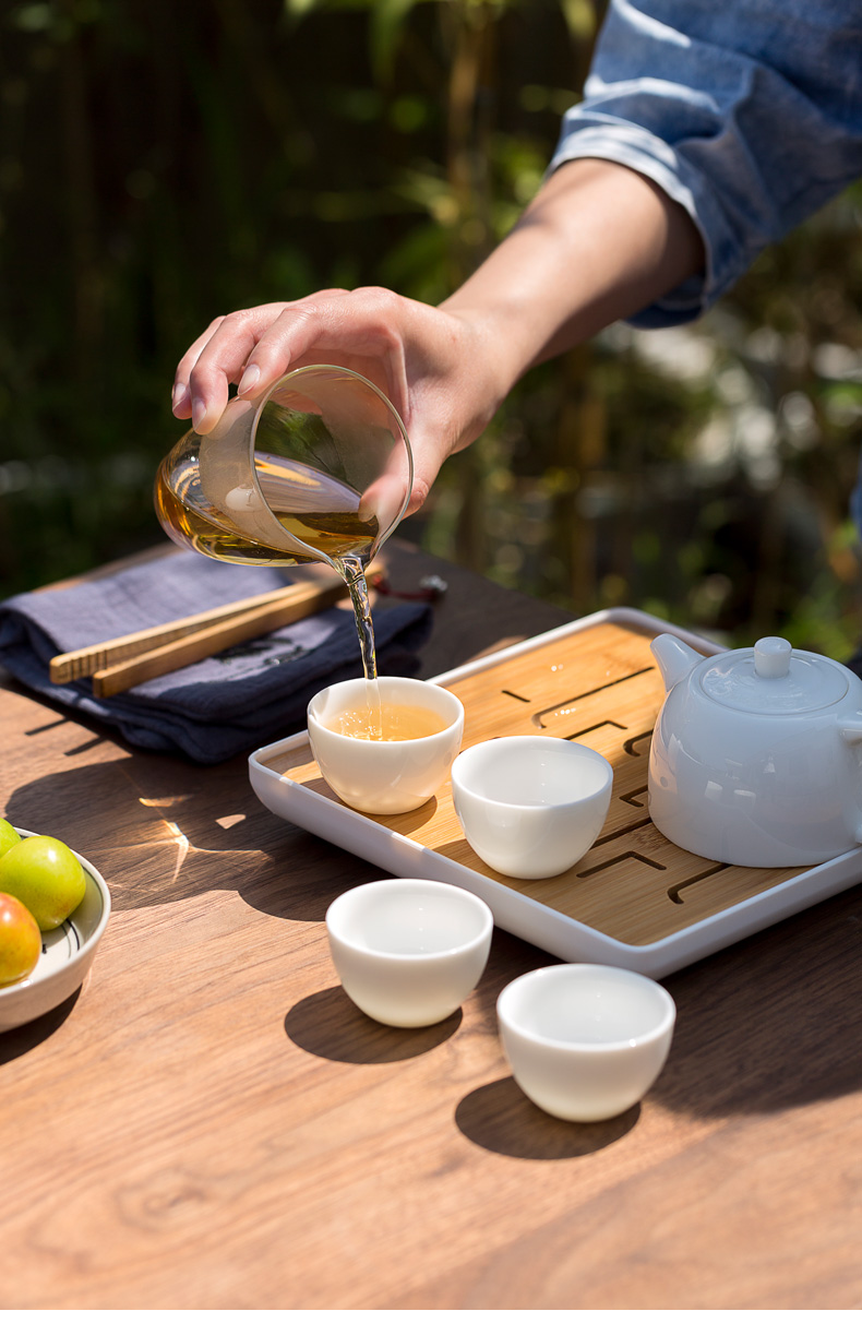 Tang s dehua white porcelain sample tea cup masters cup ceramic tea bowl household kung fu tea tea cups