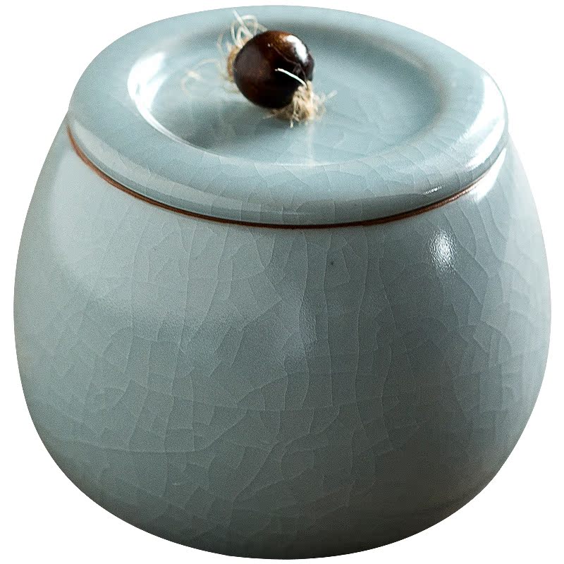 Don difference up your up caddy fixings receive small sealed jar ceramic pot tea accessories household small tea taking