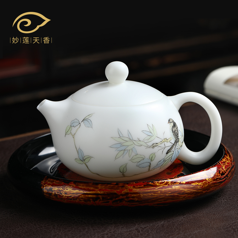Yellianli Tian Artificial Artificial Artificial Crea Yuxian Pure Hand Painting Ancient Fair Kunfu Tea Machinery Collection Certificate