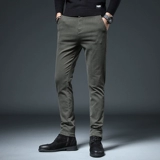 Утепленные штаны, демисезонные джинсы, свободный прямой крой, оверсайз