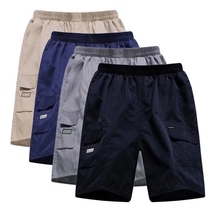 Cargo Short Men Summer Knee Length Loose Sport Casual Shorts