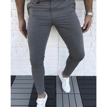 Mens Fashion Casual Pants Setwear Trousers Hip Hop Slim Fit