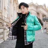 Зимняя светоотражающая одноразовая ткань, пуховик с пухом, комплект, куртка, в корейском стиле