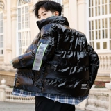 Зимняя светоотражающая одноразовая ткань, пуховик с пухом, комплект, куртка, в корейском стиле