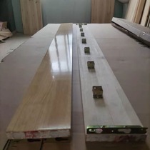 Customized all solid wood bedside 1 5 meters 1 8 meters beam bed frame row frame bed mother upper and lower bed letter bed side panels