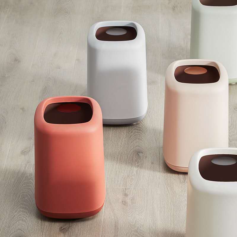 Deer Nordic trash can home living room Makeup Room bedroom Kitchen Double no cover Basket Office Containing Bucket