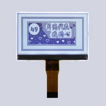 LX-12864P1 Large Size Dotted LCD cog LCD Display White Background Black Text FSTN