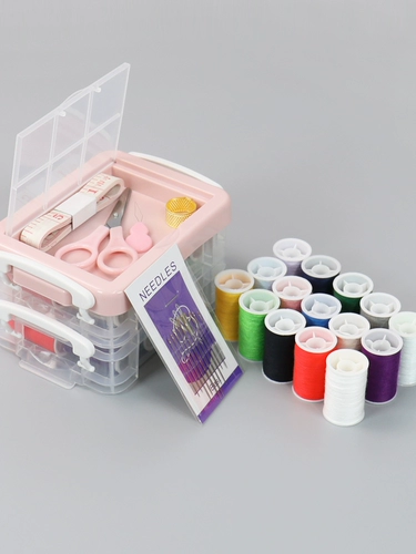 Многофункциональный игольчатый проволочный пакет Швейный проволочный инструмент магнитный всасывающий инструмент Домохозяйственная линейная коробка с помощью портативного игольчатого проволока