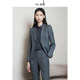 Renaissance (Apparel) Black Suit Jacket Women's Interview Formal Dress Female College Slim Professional Suit Women's Formal Wear