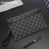 Модная сумка с петлей на руку, мужская универсальная маленькая сумка клатч для отдыха, коллекция 2021, из натуральной кожи