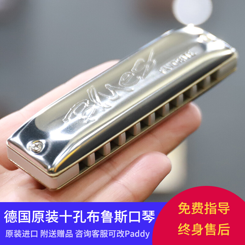 Seyder Seydel Blues Favorite ten 10 holes Blues harmonica beginners Adult introductory blues